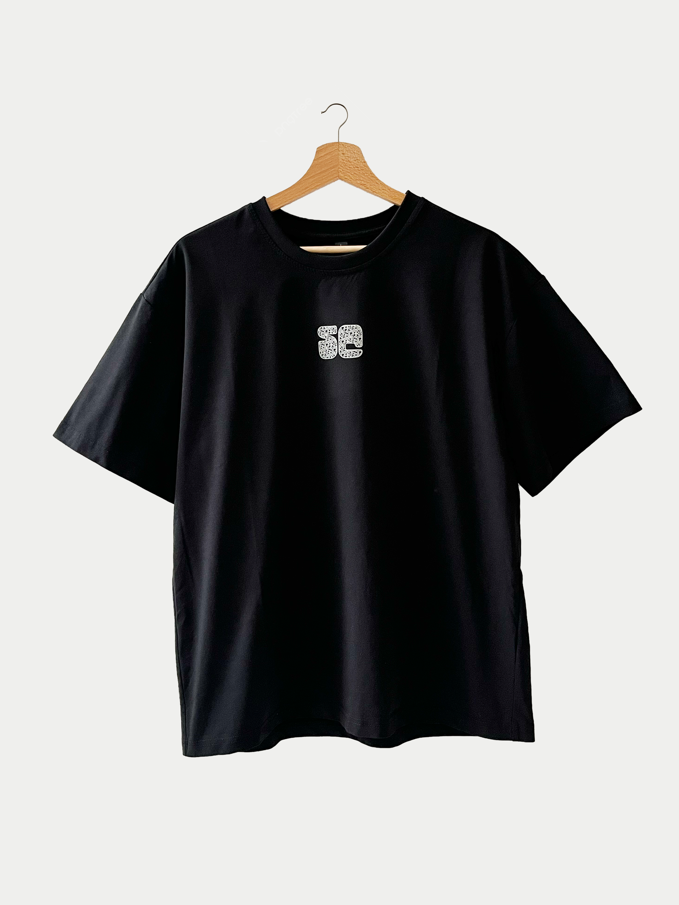 T-shirt noir stretch Sehama X Pulgar