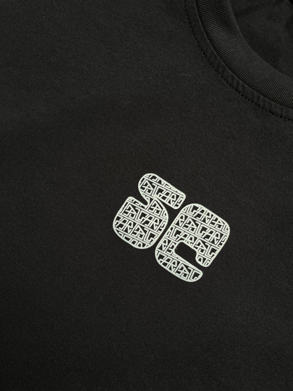 T-shirt noir stretch Sehama X Pulgar