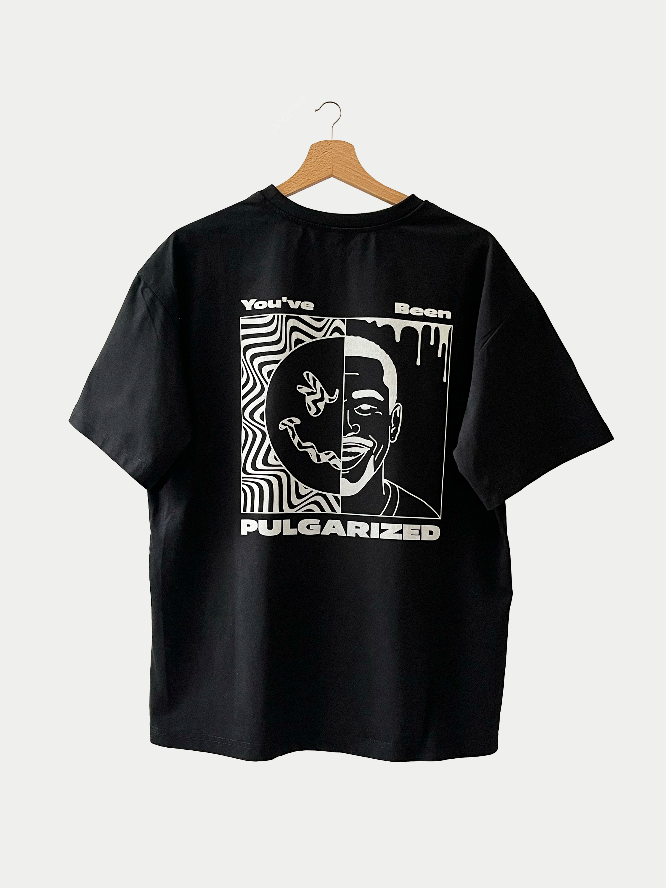 T-shirt noir stretch Sehama X Pulgar