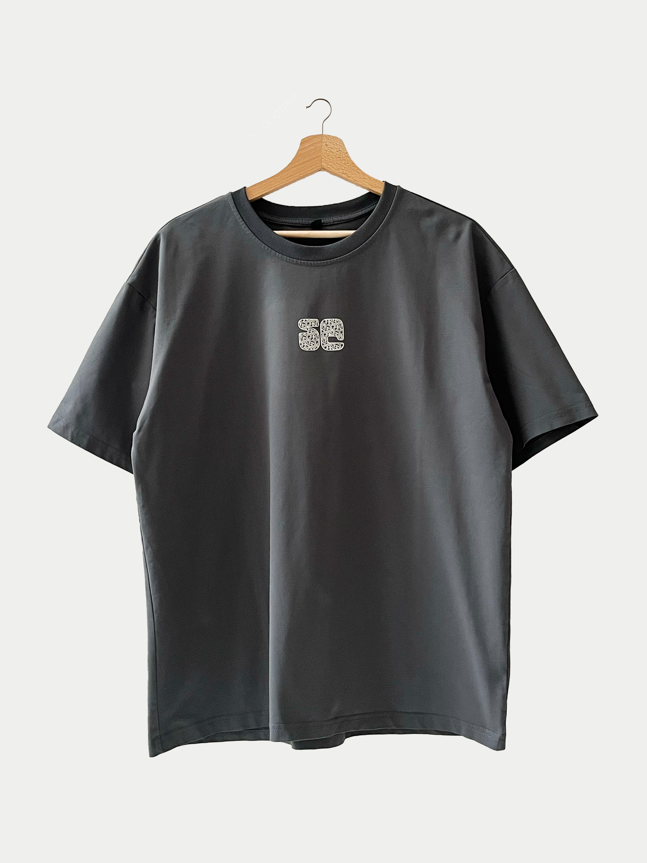 T-shirt gris stretch Sehama X Pulgar