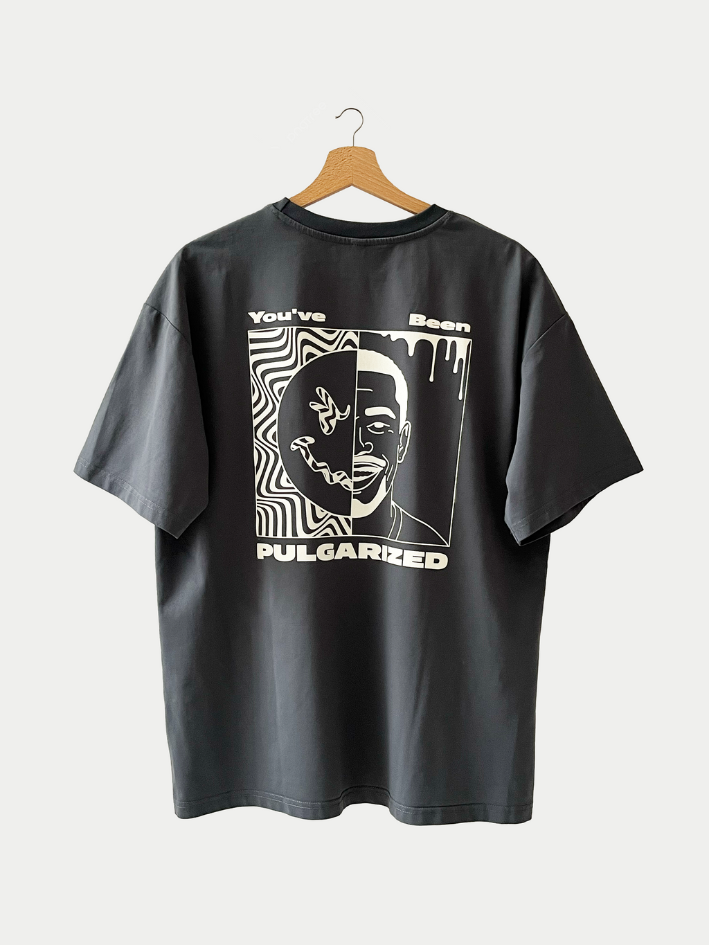 T-shirt gris stretch Sehama X Pulgar