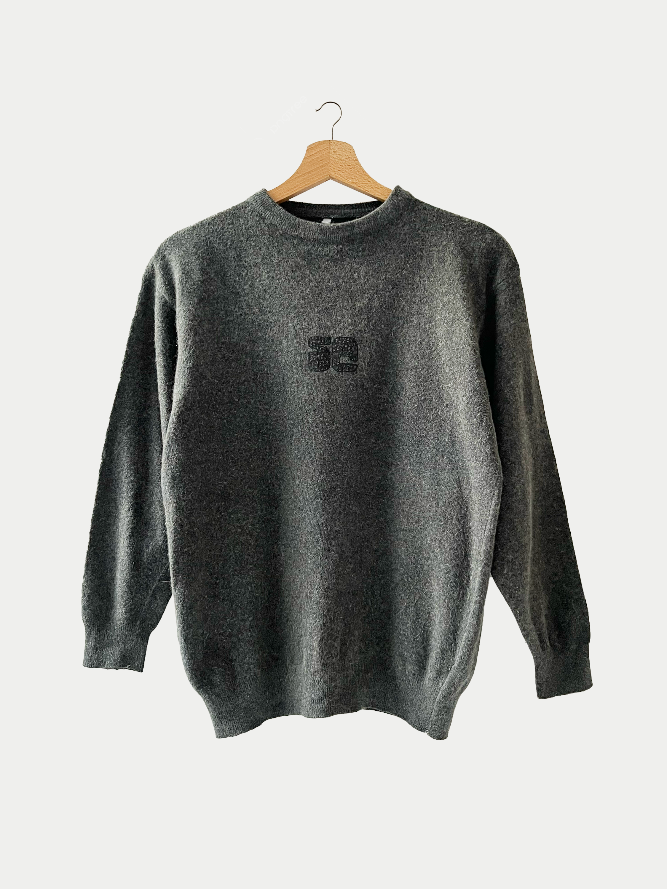 Pull gris angora vintage 80’s Sehama X Pulgar