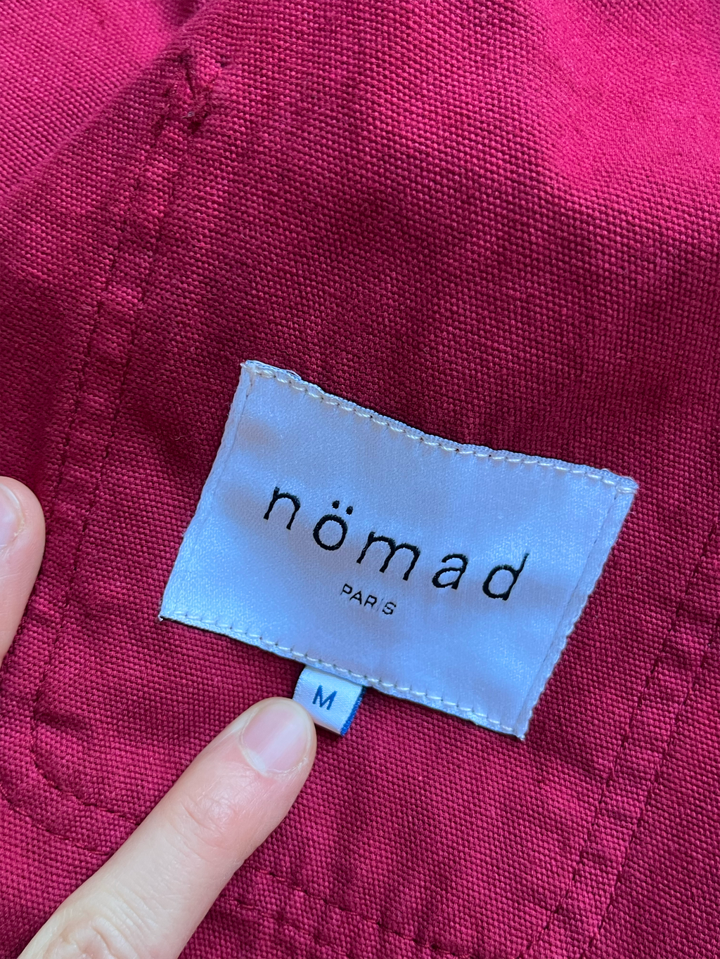 Veste de travail bordeaux Sehama X Pulgar