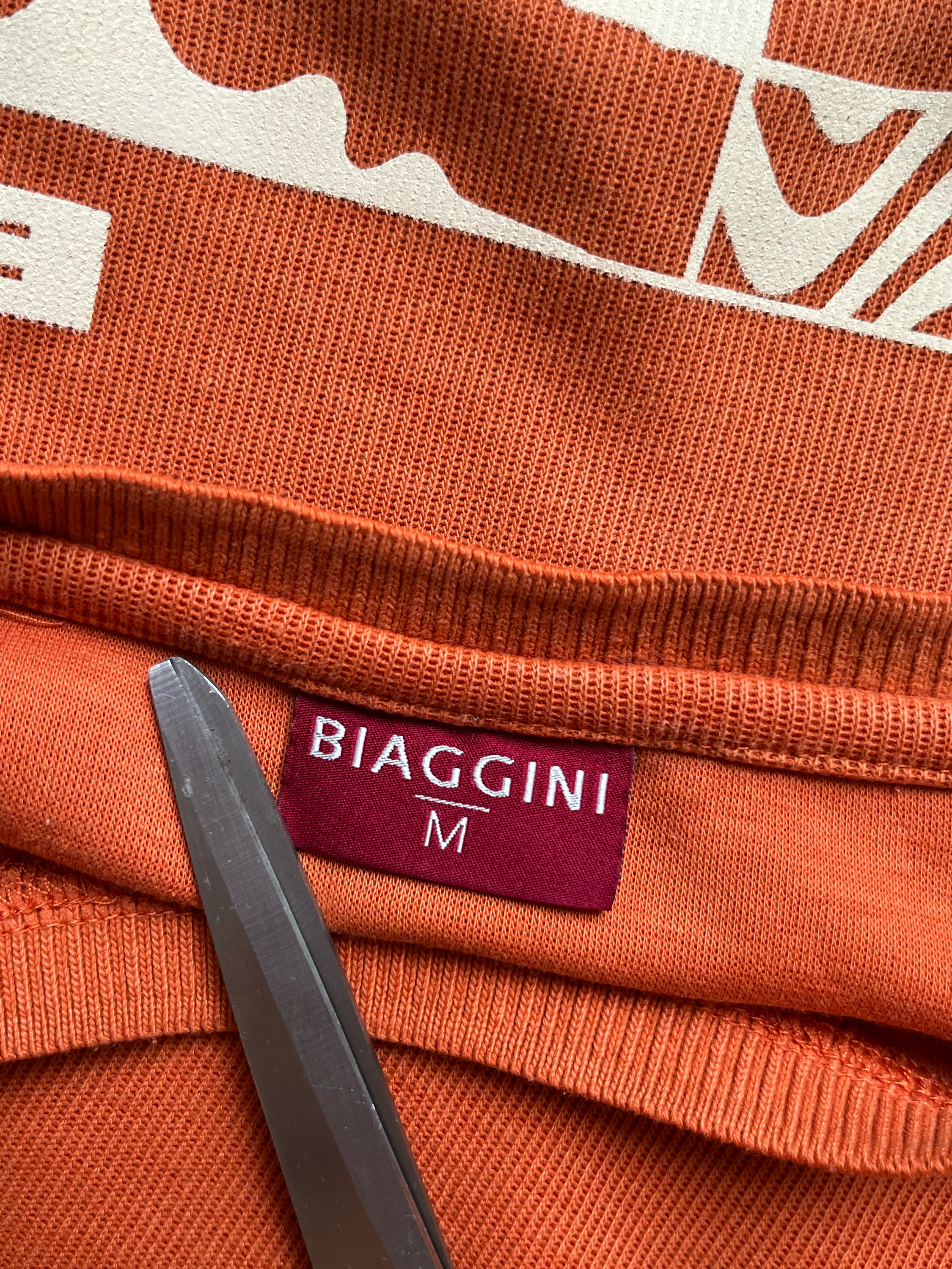 Pull Orange léger vintage 90’s Sehama X Pulgar