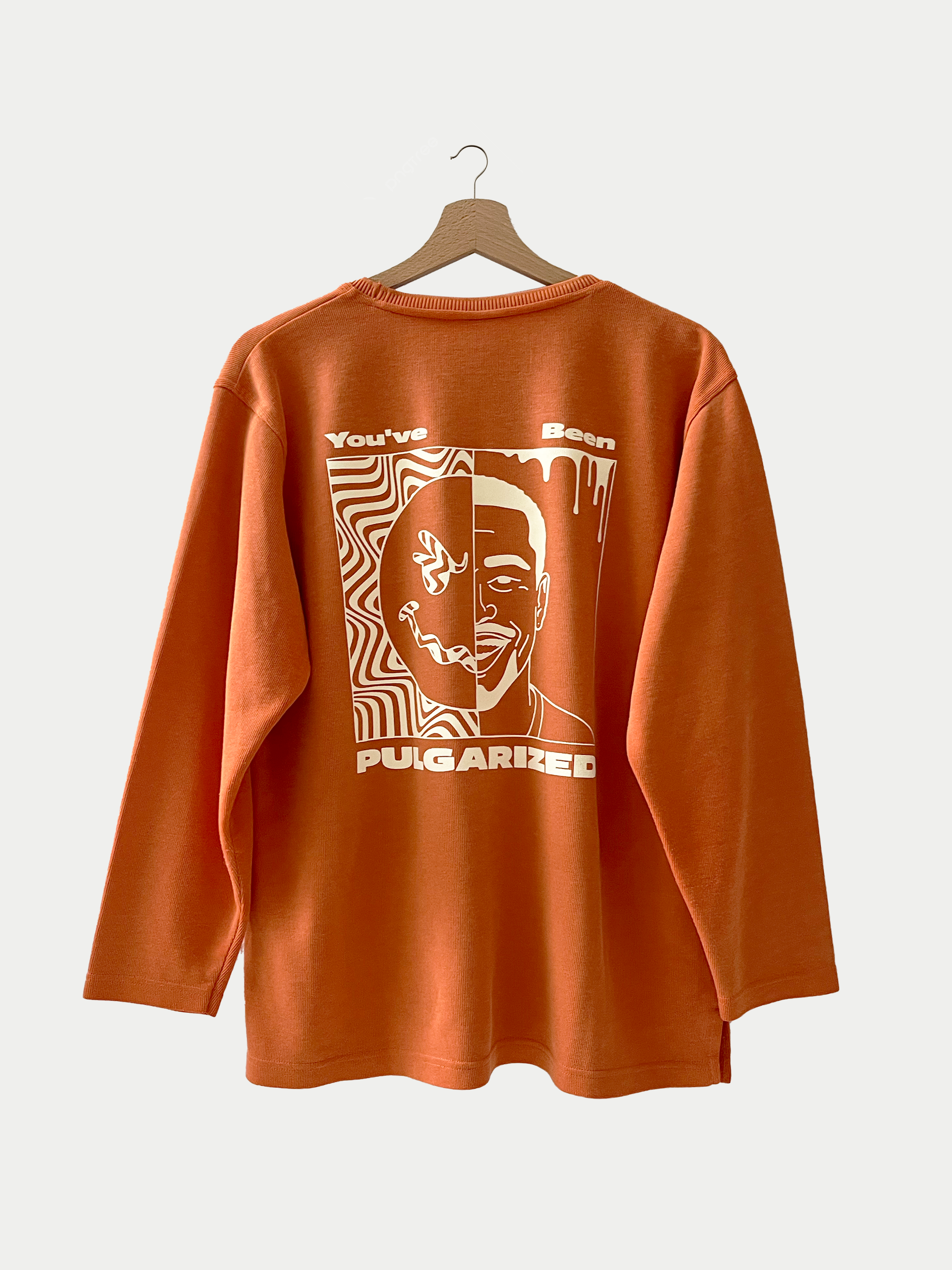 Pull Orange léger vintage 90’s Sehama X Pulgar