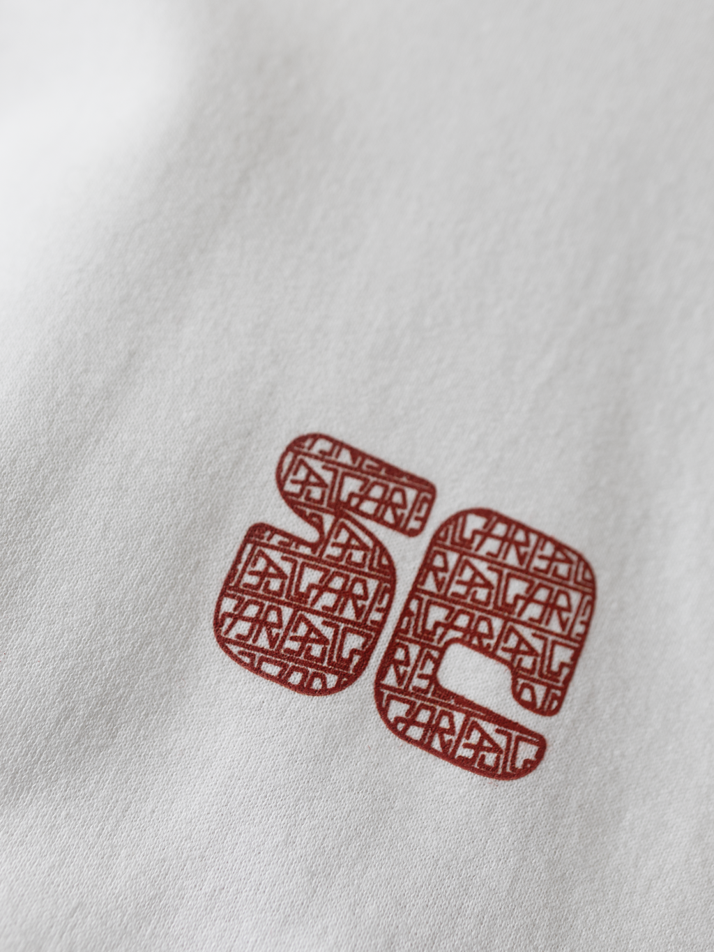 Sweat blanc crew neck vintage Hanes - Unisexe - M/L