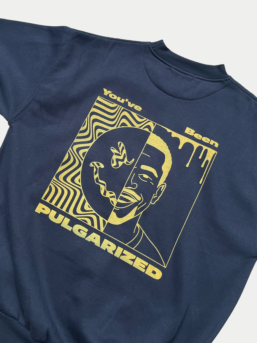 Sweat Crew Neck bleu foncé Sehama X Pulgar