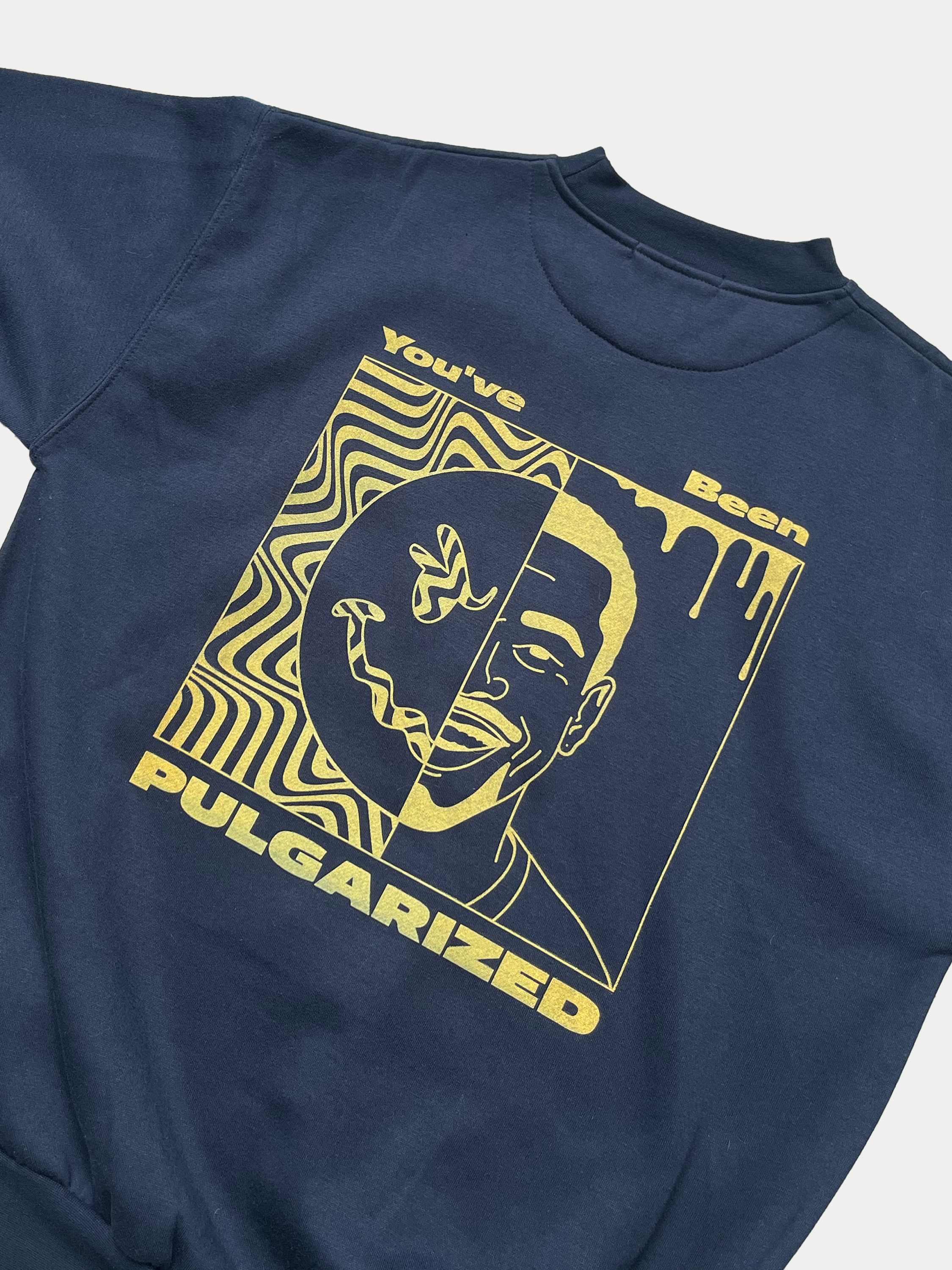 Sweat Crew Neck bleu foncé Sehama X Pulgar