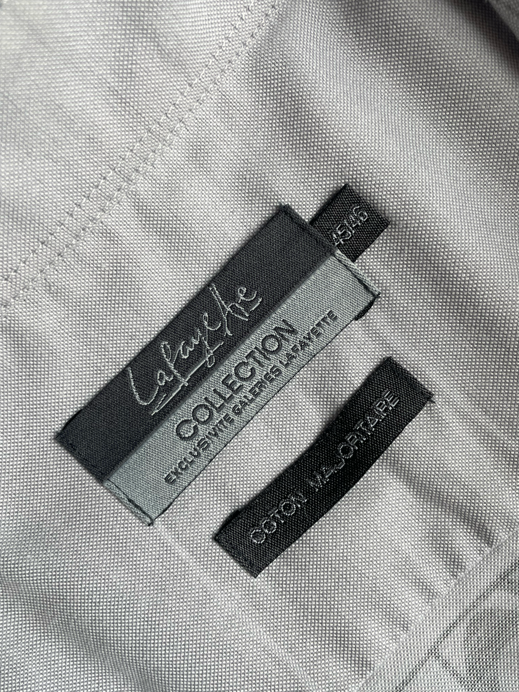 Chemise gris clair oversized Sehama X Pulgar