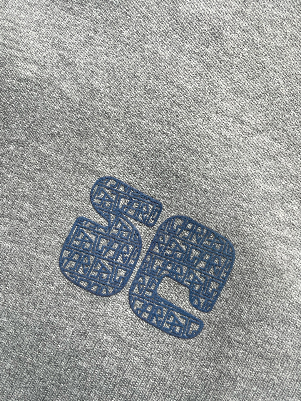 Sweat gris Crew Neck coupe droite Sehama X Pulgar