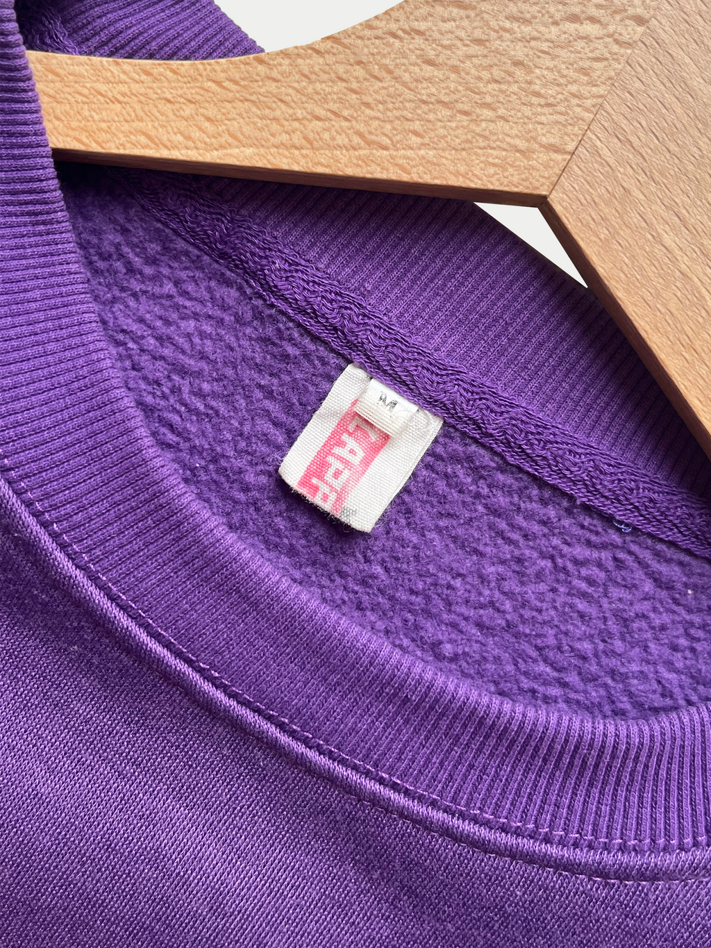 Sweat Crew Neck violet vintage 90’s Sehama X Pulgar