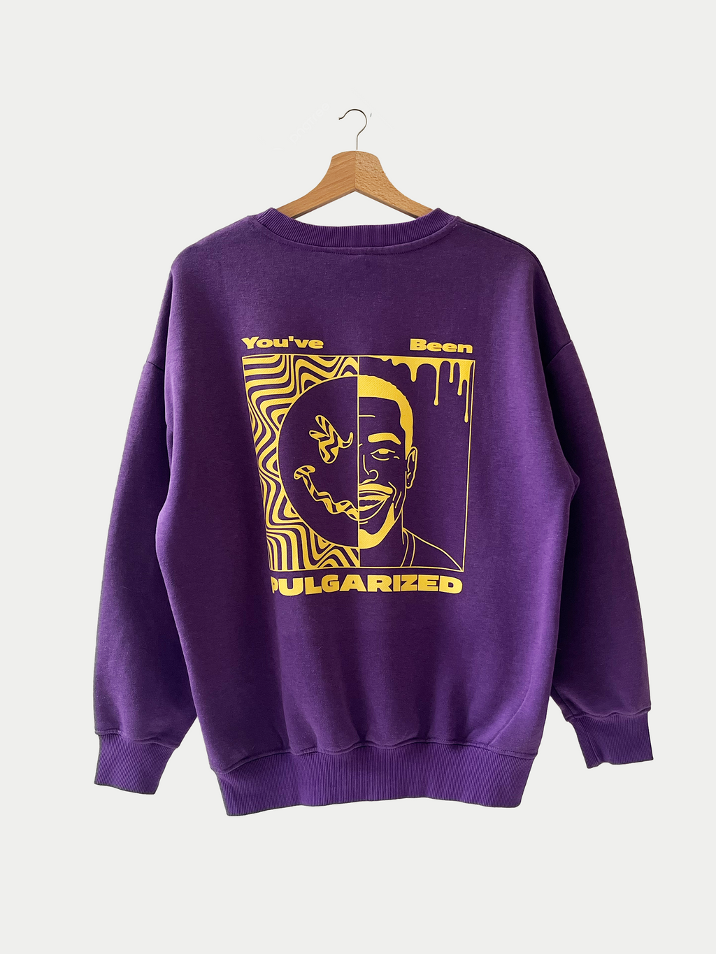 Sweat Crew Neck violet vintage 90’s Sehama X Pulgar
