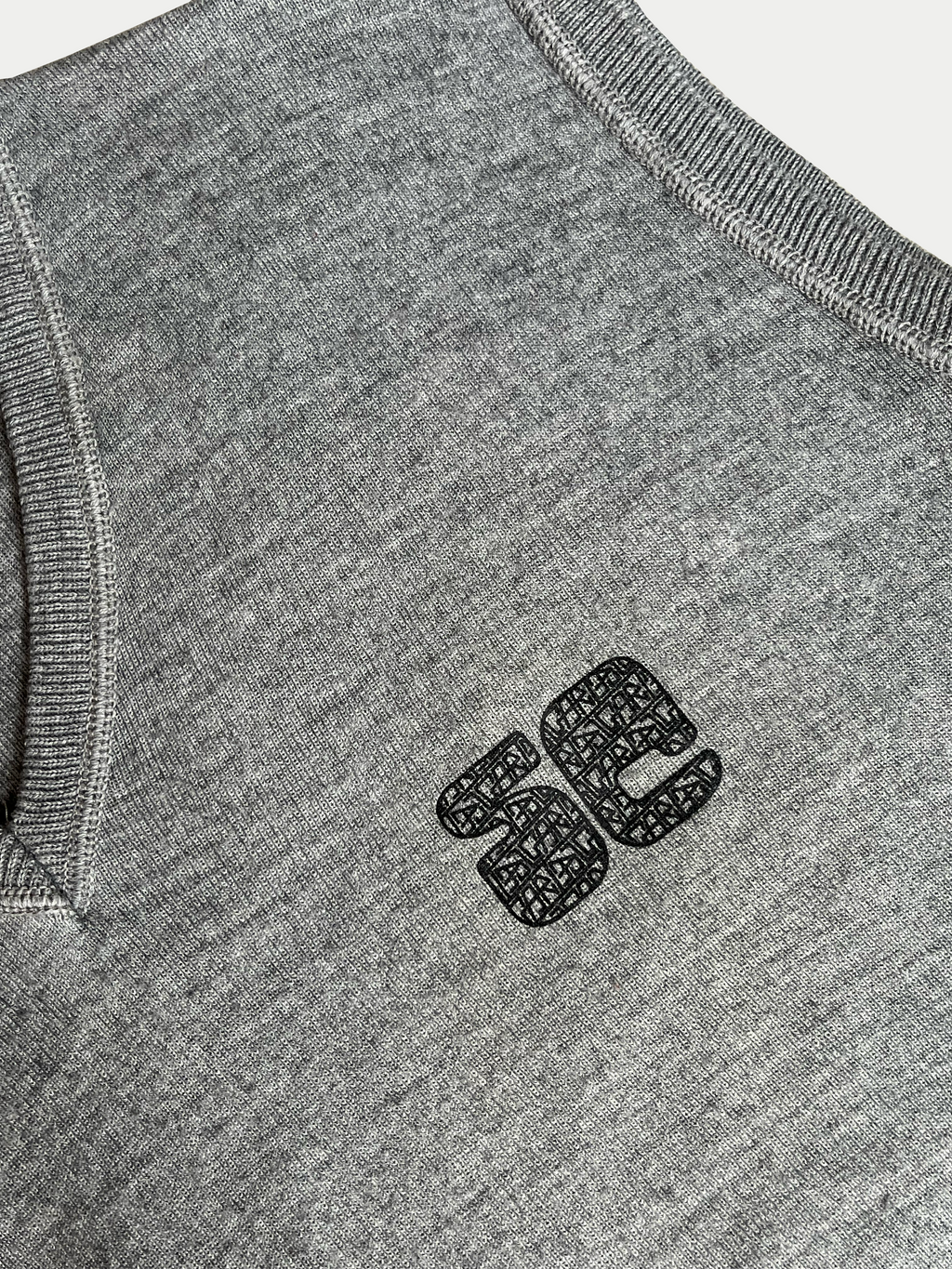 Pull gris sans manches vintage 90’s Sehama X Pulgar