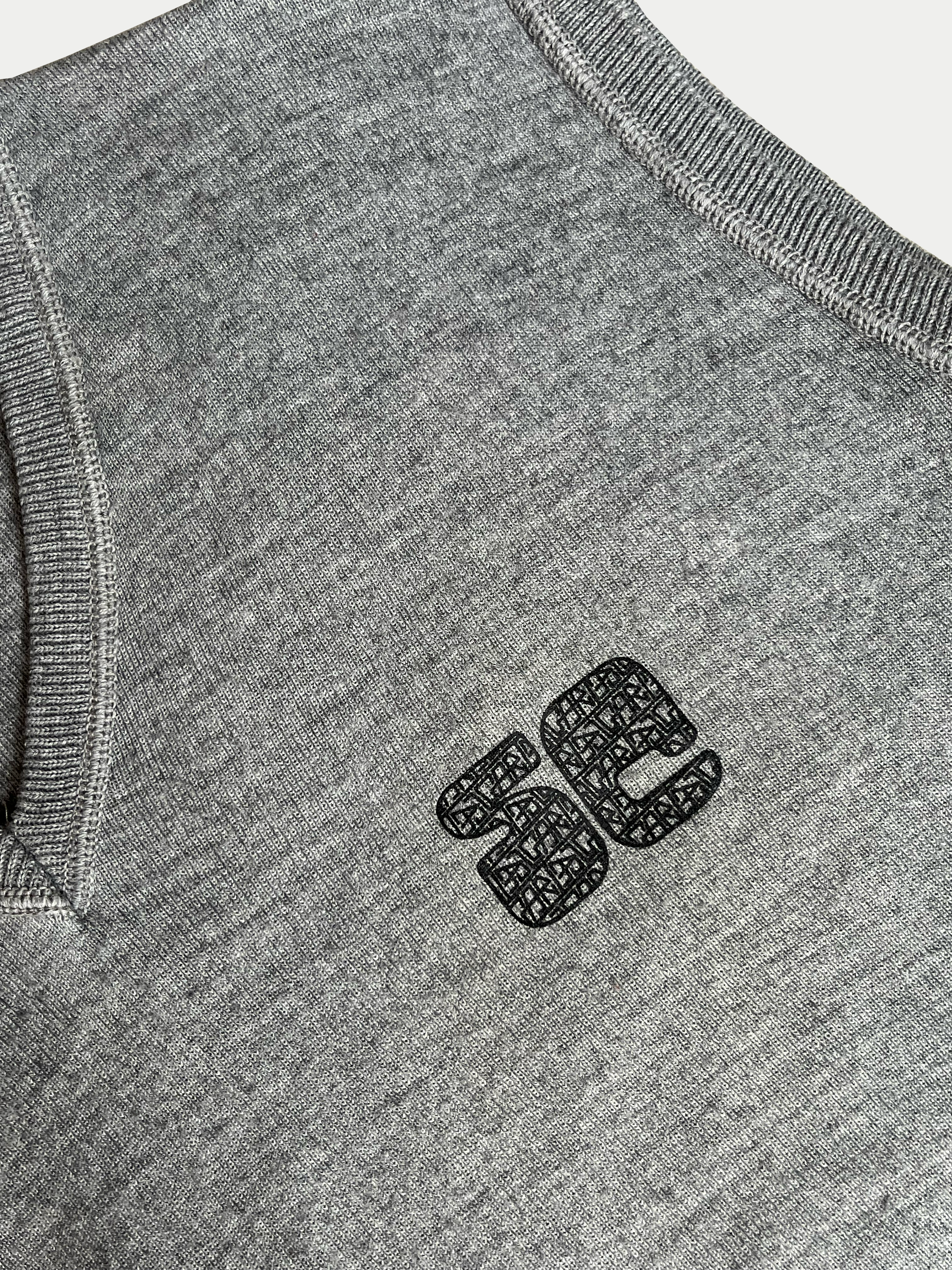 Pull gris sans manches vintage 90’s Sehama X Pulgar