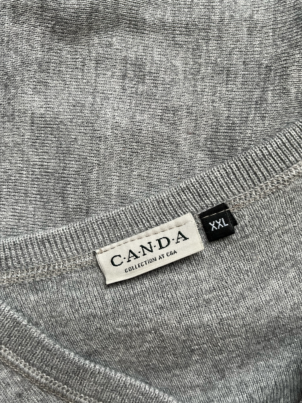 Pull gris sans manches vintage 90’s Sehama X Pulgar